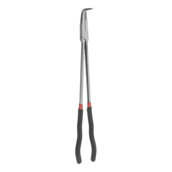 Unique Bargains Long Needle Nose Pliers 16 Inch 90 Degree Plier Repair Tool with Plastic Handle for Cutter Wrapping Crafts