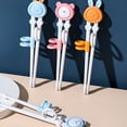 thumbnail image 3 of ACDANC Chopsticks for Kids,Elongated Chopstick Tip Kids Chopsticks,Abs Chopsticks,Blue2, 3 of 4