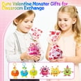 thumbnail image 4 of Llaveros de felpa con forma de monstruo para regalo de San Valentín Kiddelo, paquete de 28, 4 of 7