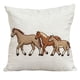thumbnail image 2 of Funda de almohada con estampado de caballo del año - Funda cuadrada de lino para sofá, decoración del hogar, 18x18 pulgadas, 2 of 8