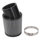 thumbnail image 1 of Filtro de aire de aleación de aluminio de 62 mm para minimotos CT200U, BT200X, CT100U y MB165, color plateado., 1 of 14
