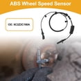 thumbnail image 2 of Unique Bargains ABS Wheel Speed Sensor No.9C2Z2C190A Rear Right ABS Sensor Anti-lock Braking System Sensor for Ford E-150 E-250 2009-2010, 2 of 7