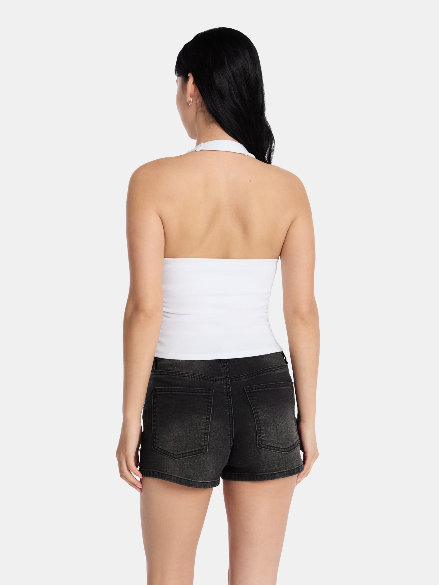 Madden NYC Women’s Sleeveless Halter Top, Sizes XXS-XXL