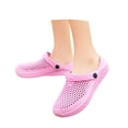 thumbnail image 3 of Men Slipper Solid Clogs Lightweight Eva Casual On Clogs Clogs Men Women Lightweight Garden Shoes Mules Unisex Garden Clogs Sandals Pink CN:40/US:7.5, 3 of 9