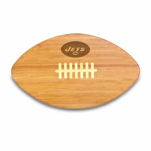 New York Jets - Touchdown Pro! Planche à Découper en Bambou par Picnic Time