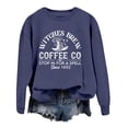 thumbnail image 4 of Womens One Shoulder Loose Fitting Long Sleeved T Shirt Casual Basic Solid Cropped Top Fall Base Layer Outfits, 4 of 9