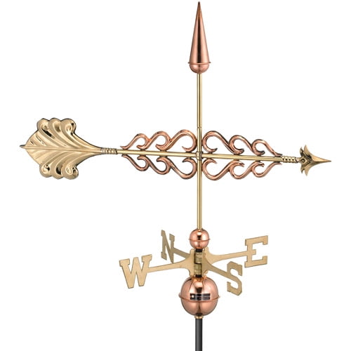 24'' COPPER Weathervane replacement arrow.SOLD AS SHOWN 
