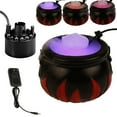 thumbnail image 2 of Halloween Mist Maker Fogger Water Fountain Fog Machine Color Changing Party Prop, 2 of 8