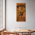 thumbnail image 2 of Elephant Stock Fresh Grapes Wall Sign Wall Art - Vertical Multi Panel Canvas - Dining Room Wall Decor - Wall Signs Multi Panel - Green And Gray Decor - 30" x 62", 2 of 8