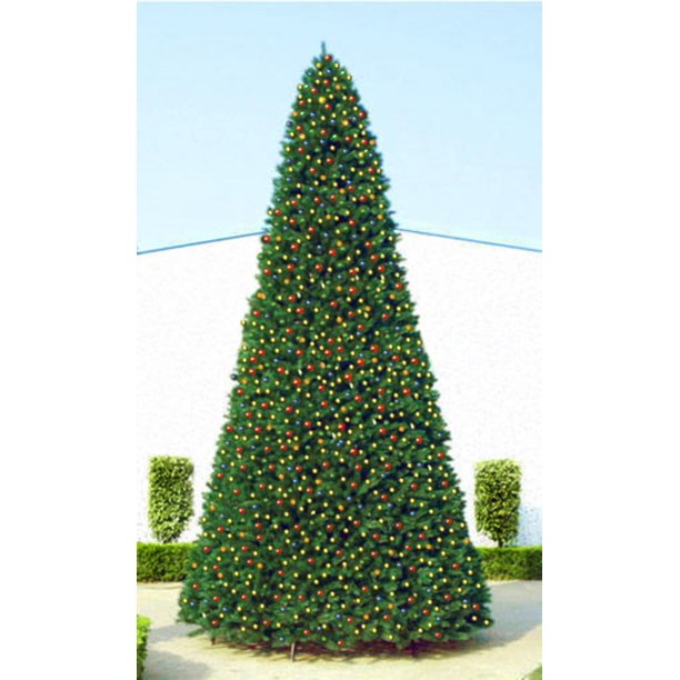 18' Giant PreLit Everest Fir Commercial Christmas Tree Multi LED