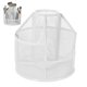 thumbnail image 2 of Rotary Pen Holder Pencil Container Office Desktop Stationery Box 1 Set Rotating Makeup Organizer, 2 of 5