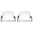 thumbnail image 2 of ZheElen Instant Camera Cover Outdoor Case Transparent Removable Protector 1 2Set, 2 of 6