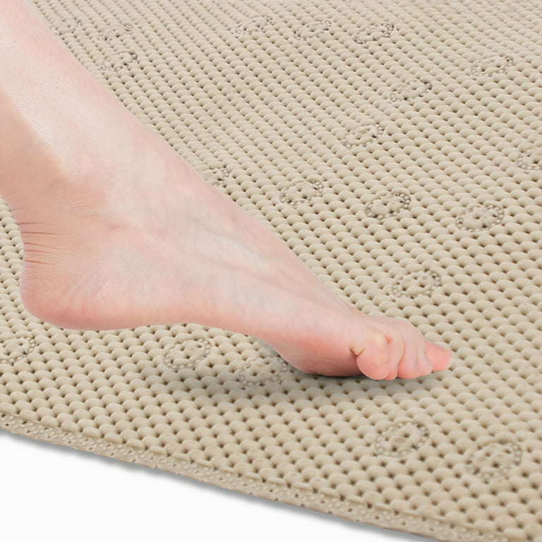 Ray Star Bathtub Mat Non-Slip Shower Mats for Tub, 36inx17in inch, Bath Mat for Tub with Suction Cups and Drain Holes, Washable, Soft on Feet, Easy