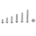 thumbnail image 1 of Tornillos de Cabeza Hueca Hexagonal 230 Piezas Kit Surtido de Tuercas y Pernos M2 Acero Inoxidable SS304, 1 of 8