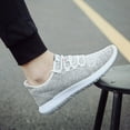 thumbnail image 2 of YAZI Men's Sneakers Fashion Lightweight Running Shoes Tennis Casual Shoes for Walking, 2 of 14