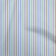 thumbnail image 1 of oneOone Cotton Jersey Light Blue Fabric Stripes Craft Projects Decor Fabric Printed By The Yard 58 Inch Wide, 1 of 4