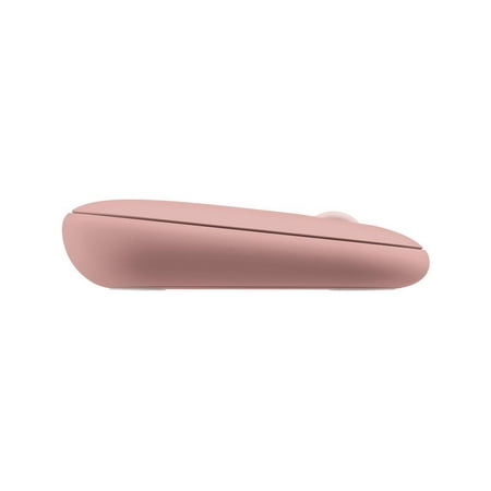 Logitech - Pebble Mouse 2 M350s Slim Lightweight Wireless Silent Ambidextrous Mouse with Customizable Buttons - Rose