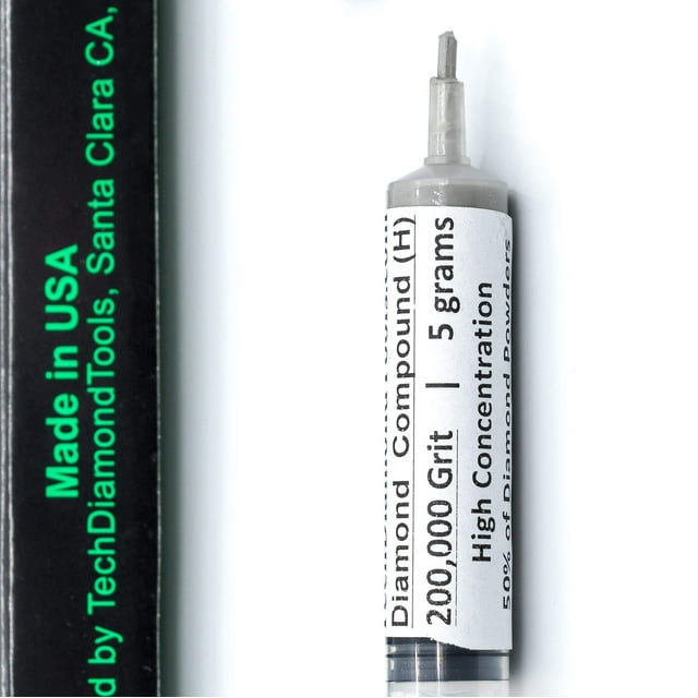 Compuesto pulidor de diamante TechDiamondTools 200,000 Grit 5g