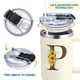 thumbnail image 5 of Vaso Térmico SUFAVN con Girasoles y Monograma 1.2L para Mujeres, 5 of 7