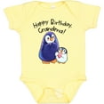 thumbnail image 3 of Inktastic Happy Birthday, Grandma- Cute Penguins Boys or Girls Baby Bodysuit, 3 of 5