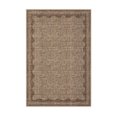 thumbnail image 4 of Nanan 2'x3' Scalloped Edge Area Rug, Machine Washable Low-Profile Woven Carpet, Non-Slip Soft Textured Rug for Living Room Bedroom Nursery Home Decor,Coffee, 4 of 8
