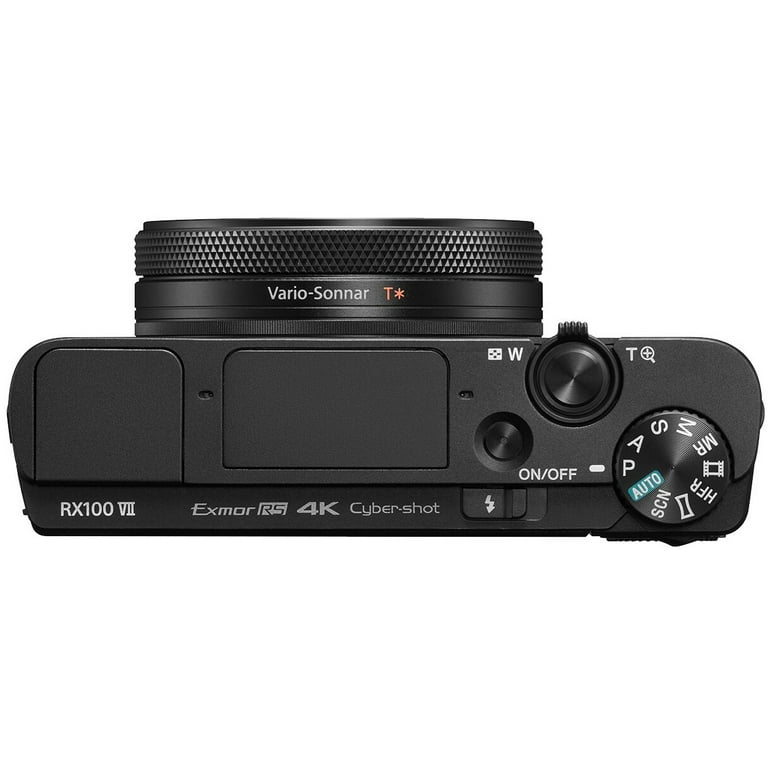 Sony RX100 VII Camera with 3x Battery, 64GB Card, Case & Software