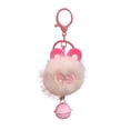 thumbnail image 2 of Mini Storage Pouch Keychain Backpack Zipper Pull, Durable Polyester Decorative Key Ring for Keys Cards, Portable Organizer Pendant for Commuting Travel Home with 6 Colors, Pink, 2 of 6