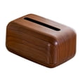 thumbnail image 2 of Organizador de servilletas y pañuelos de polipropileno rectangular, 17 x 12 x 10 cm, multifuncional Marrón oscuro, 2 of 9