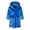 Blue, variant on Boys Bathrobes Christmas Gift Boys Girls Flannel Bathrobes Kids Soft Hooded Robes Toddler Sleepwear With Belt Save Big