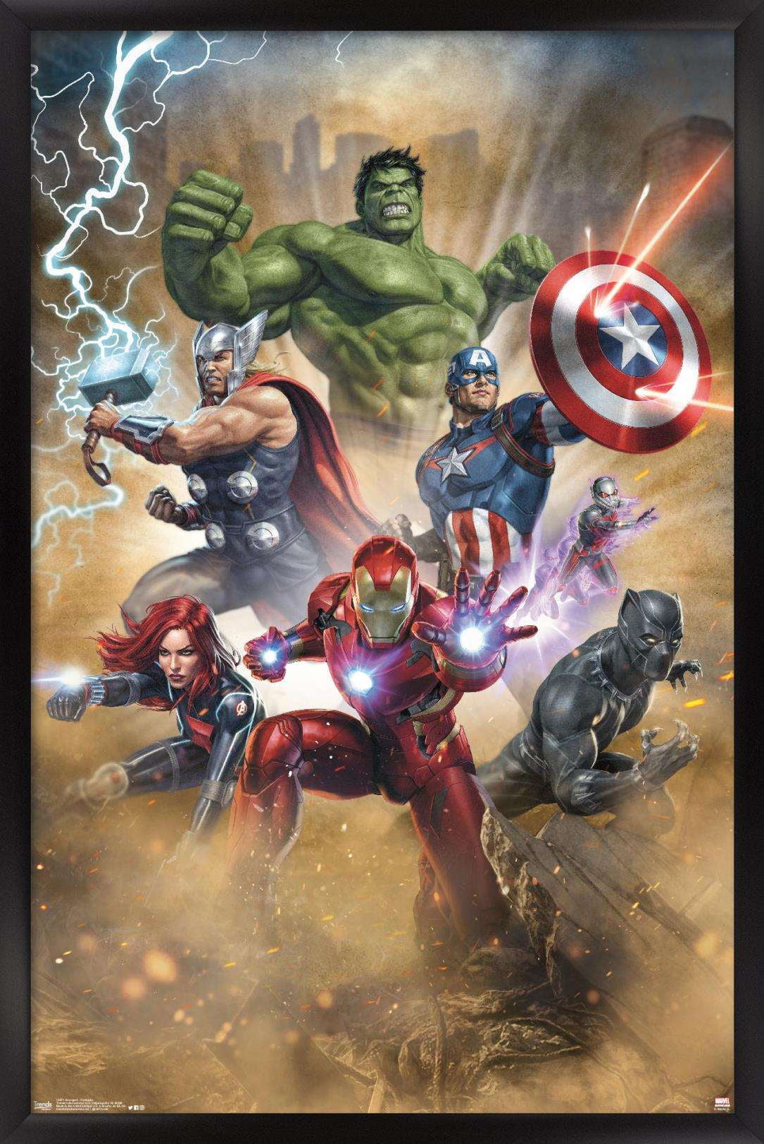 Marvel Cinematic Universe Avengers Fantastic Poster