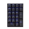 thumbnail image 1 of Pavé Numérique Mécanique Rétroéclairé avec 21 Touches, Touches Échelonnées, Durable, Plug and Play, Interface USB Type C, Pavé Numérique Externe pour Ordinateur Portable, Clavier Financier, 1 of 7