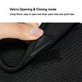 thumbnail image 4 of CWATCUN (Kaden) D200 Polyester Fibre Camera Pouch: Water/Scratch/Wear/Oil/Wrinkle Resistant, Flip-Top Velcro Quick Access, Compartmentalised Storage, Convertible Shoulder Bag with 6 Hooks for Compact, 4 of 4