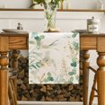 thumbnail image 2 of Home Decoration Table Runner, Botanical Pattern, Summer Decor, Easy to Clean, Durable Flax, Quick Dry, Watercolor Design, Rabbit Party Decoration, for Tables Accommodating 4-6, 2 of 6