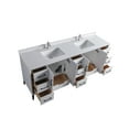 thumbnail image 4 of VSD 84in Double Sink Freestanding Bath Vanity in White with White Cultured Marble Top, 4 of 4