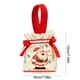 thumbnail image 3 of Bolsa de lona para dulces navideños, manzanas para la fiesta de Nochebuena, bolso con cordón, bolsa de regalo navideña, 3 of 5