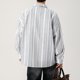 thumbnail image 4 of pstuiky camisas de manga larga para hombre, Camisa informal de manga larga con solapa y botones a rayas para hombre. camisetas de hombre xxxxxl, 4 of 8