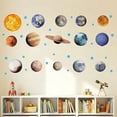 thumbnail image 3 of 780 Pcs Glow In The Dark Solar System Wall Stickers, Luminous Planet Star Dot Wall Decals, Space Decor for Kids Bedroom Ceiling Home Decor, 3 of 6