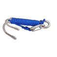 thumbnail image 3 of Yuarrent Gancho de arrecife con línea de resorte retráctil Suministros para buzos Deportes acuáticos estables resistentes a la corrosión Deportes acuáticos Azul, 3 of 6