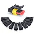 thumbnail image 4 of 5Pcs 2-Pin Car Waterproof Electrical Connector Plug for Motorcyle Scooter, 4 of 8