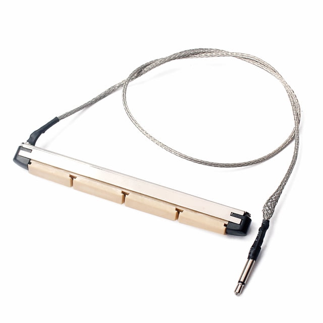 Pastillas Piezo de Silla de Montar Bajo Captación de Transductor Piezas de Guitarra Bajo Acústica de Sunnimix Pastillas piezoeléctricas