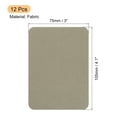 thumbnail image 2 of Uxcell 12 Pcs Iron-on Patches for Clothing Fabric Repair Patches Iron-On 4.13" x 2.95" for Clothes Khaki, 2 of 6
