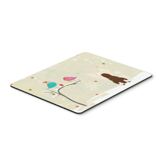 Christmas Presents between Friends Chinese Crested - Cream Mouse Pad Hot Pad or Trivet