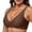Brown, variant on Women Seamless Rip Comfortable Full Cup Wireless Bra Everyday T Shirt Style No Underwire Bralette Lightly Padded Brown,S