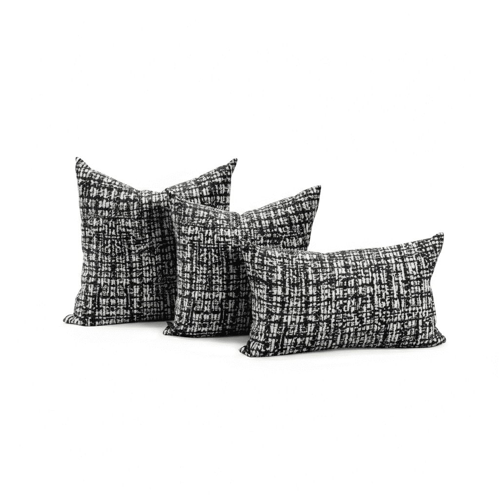 Milos Navy Indoor Outdoor 24x24 Pillow