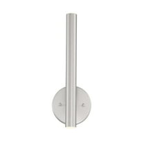 10W 2 Led Wall Sconce In Modern Style 3 Inches Wide By 14 Inches High-Brushed Nickel Finish Z-Lite 917S-Bn-Led