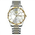 thumbnail image 6 of Men's Waterproof Watch with Calendar - Quartz Movement, Stainless Steel Strap, Non - Mechanical, 6 of 7