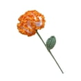 thumbnail image 1 of Clavel de flores artificiales de ganchillo, regalos de cumpleaños, para San Valentín, bodas, aniversarios, cumpleaños, regalos únicos para citas, 1 of 6