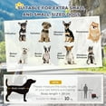 thumbnail image 4 of Aosom 2-in-1 Small Dog Bike Trailer and Bike Stroller Dog Accessory, 4 of 9