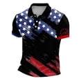 thumbnail image 4 of Leey-World Fourth Of July Shirts for Men Vintage 250 Years American 1776-2026 250th Birthday USA T-Shirt(Black,XL), 4 of 4