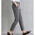thumbnail image 4 of JAKANYQ Men's Pants Summer Slim Fit Small Foot Casual Business Cropped Suit Pants Trouser Skin-Friendly Relaxed, 4 of 5